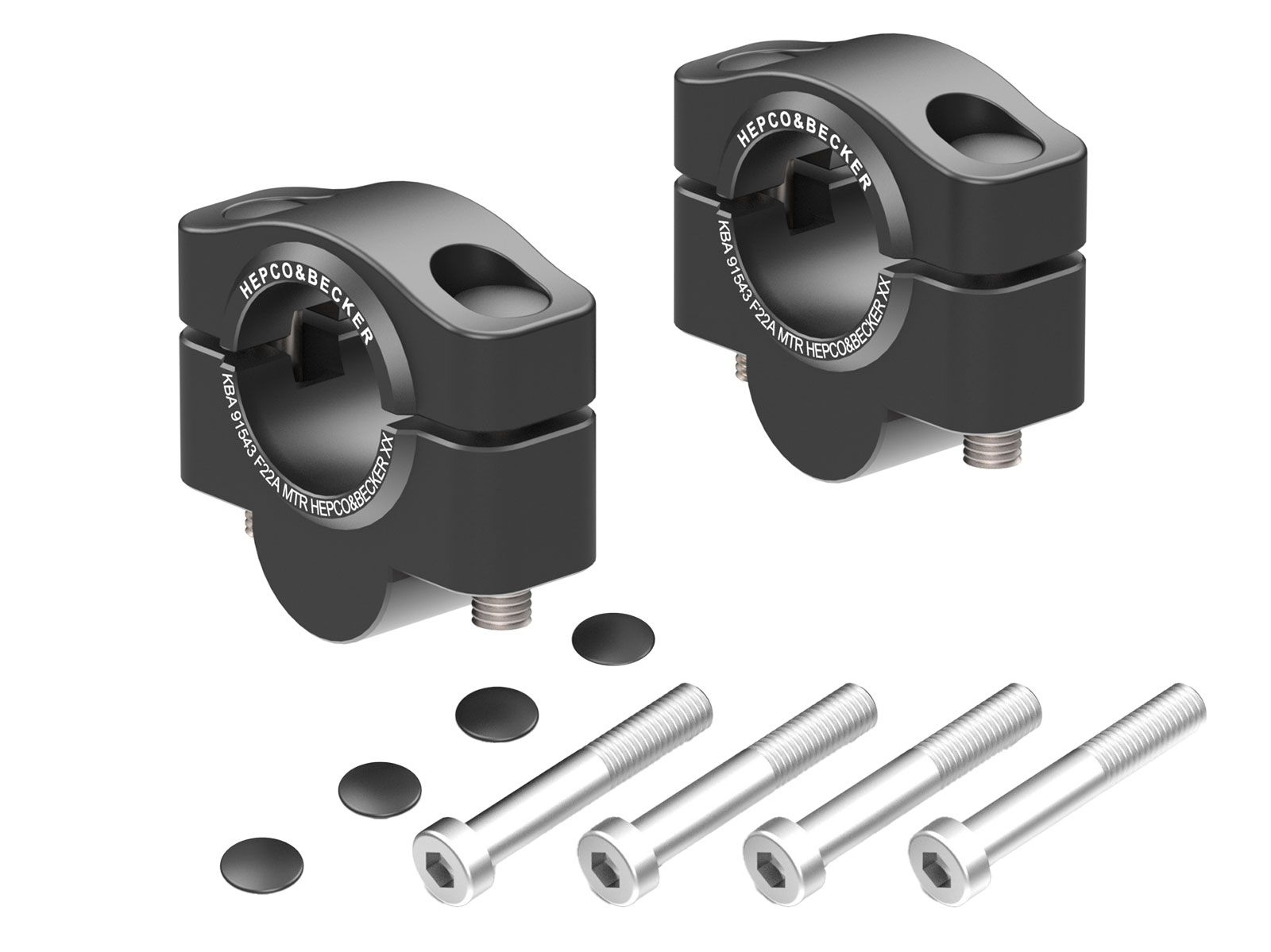 Hepco en Becker stuur rizers 20 mm CFmoto 450MT (2024-) HE423076782001