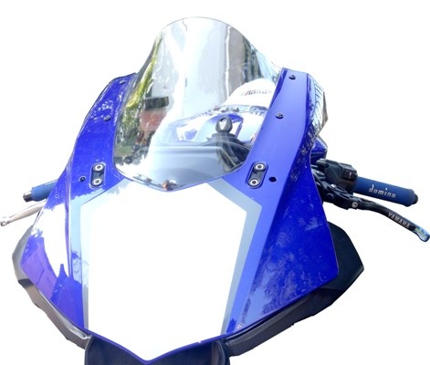 Fabbri kuipruit Yamaha YZF-R1 2015-2019 helder