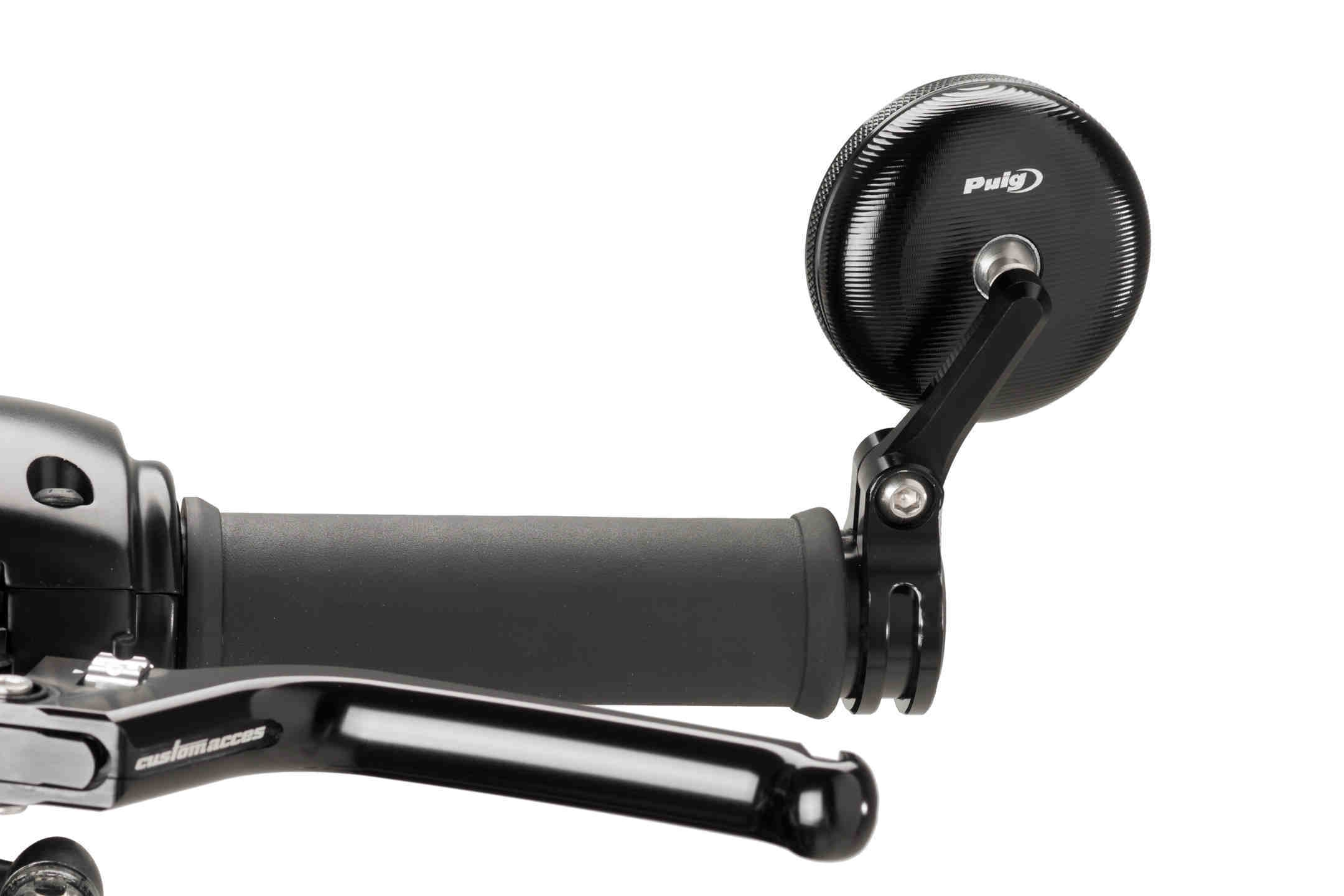 Z Puig bar end spiegel Tracker zwart Z Puig bar end spiegel Tracker zwart