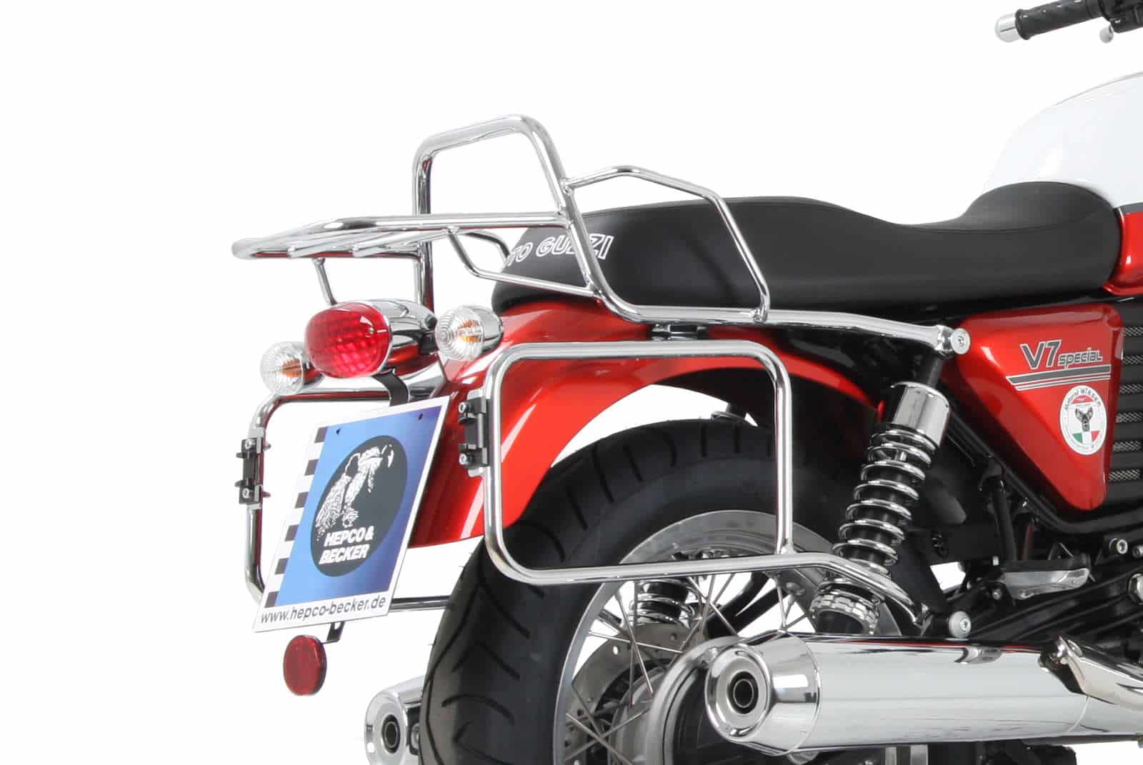 Hepco en Becker rek zijkoffers Moto Guzzi V7 Classic (2008-2015)