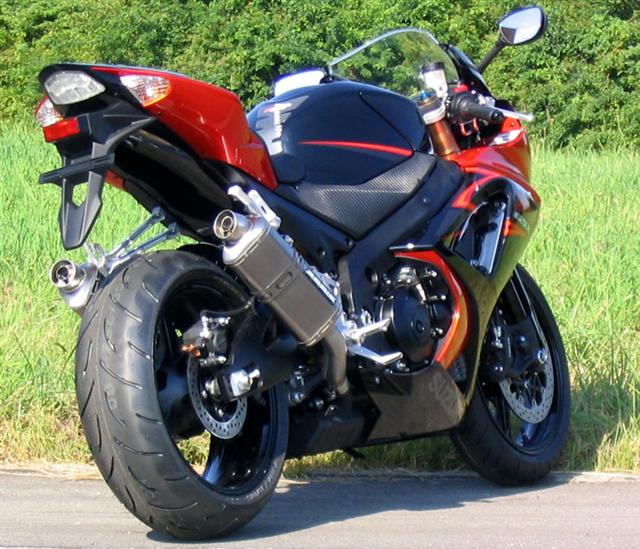 Bodis uitlaat Suzuki GSX-R1000 2007-2008 Titanium