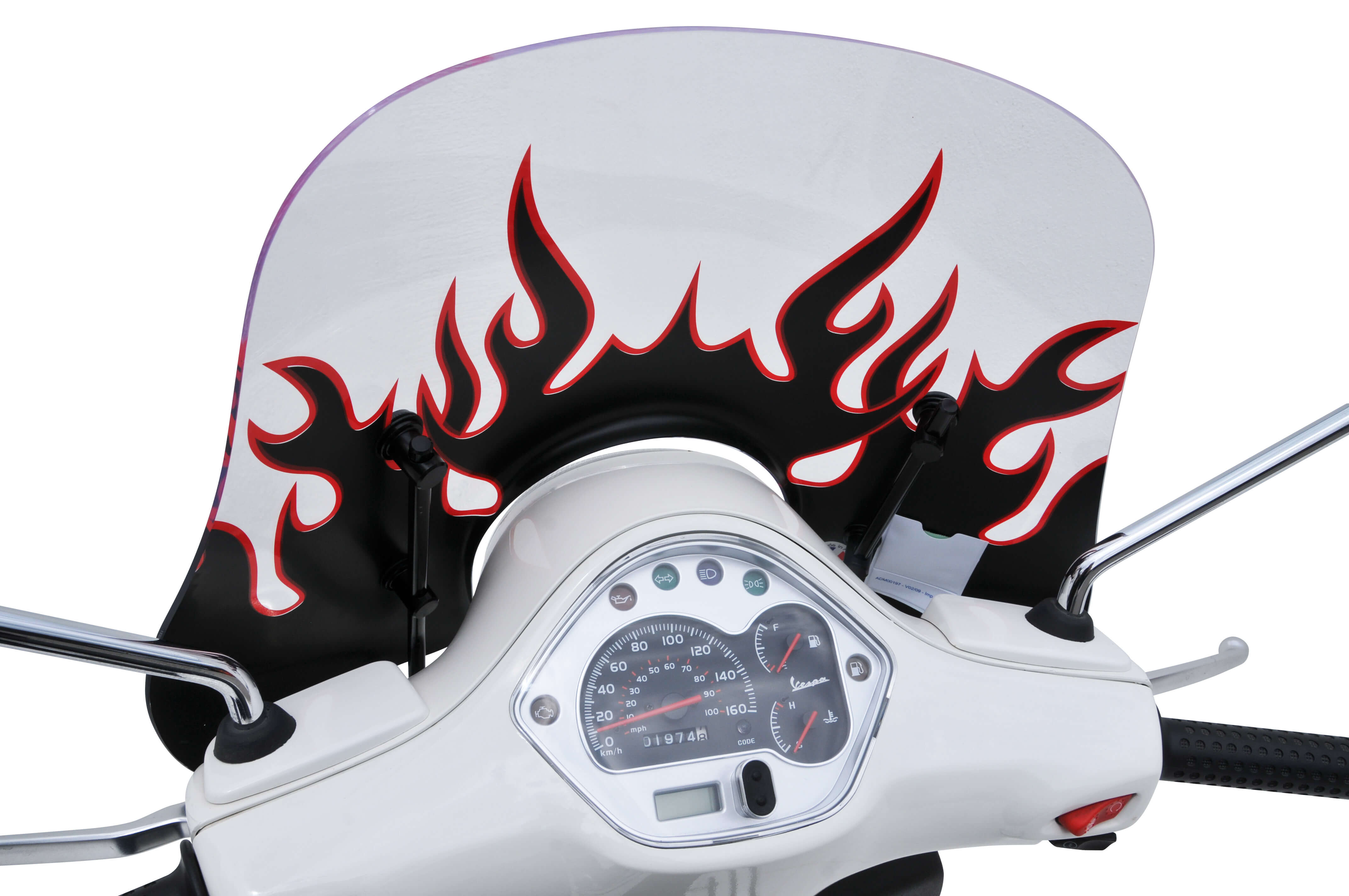 Ermax Mini Sport windscherm Vespa GTS 125 / 300 (2008-2022) EMS1303GMS 3