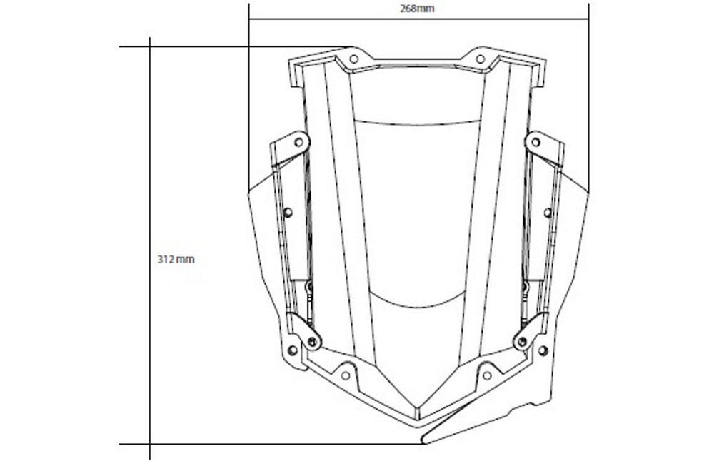 Puig Elektrische verstelling voor windscherm BMW F750 GS / F850 GS / Adventure