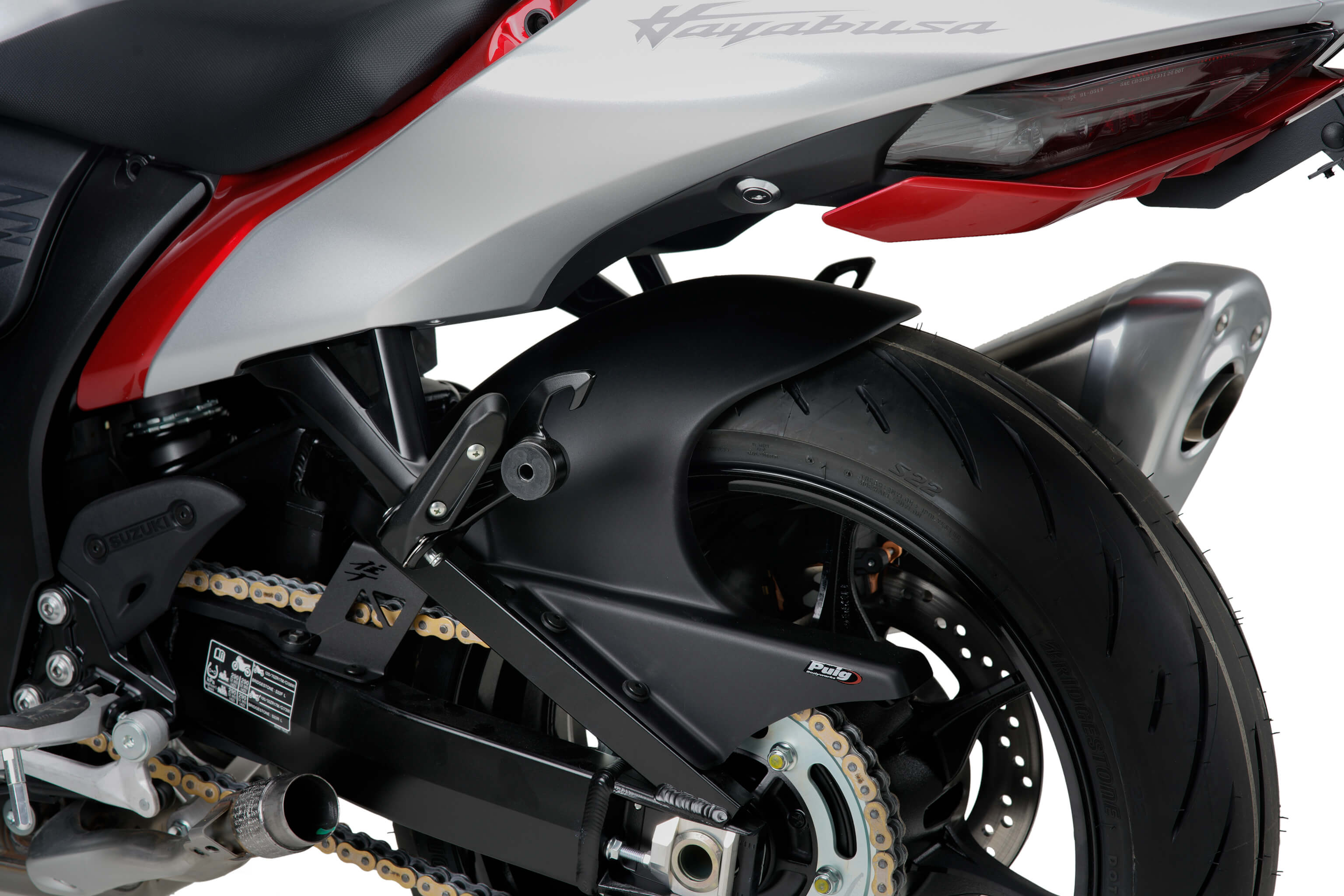 Puig achterspatbord Suzuki GSX1300R Hayabusa (2008-)