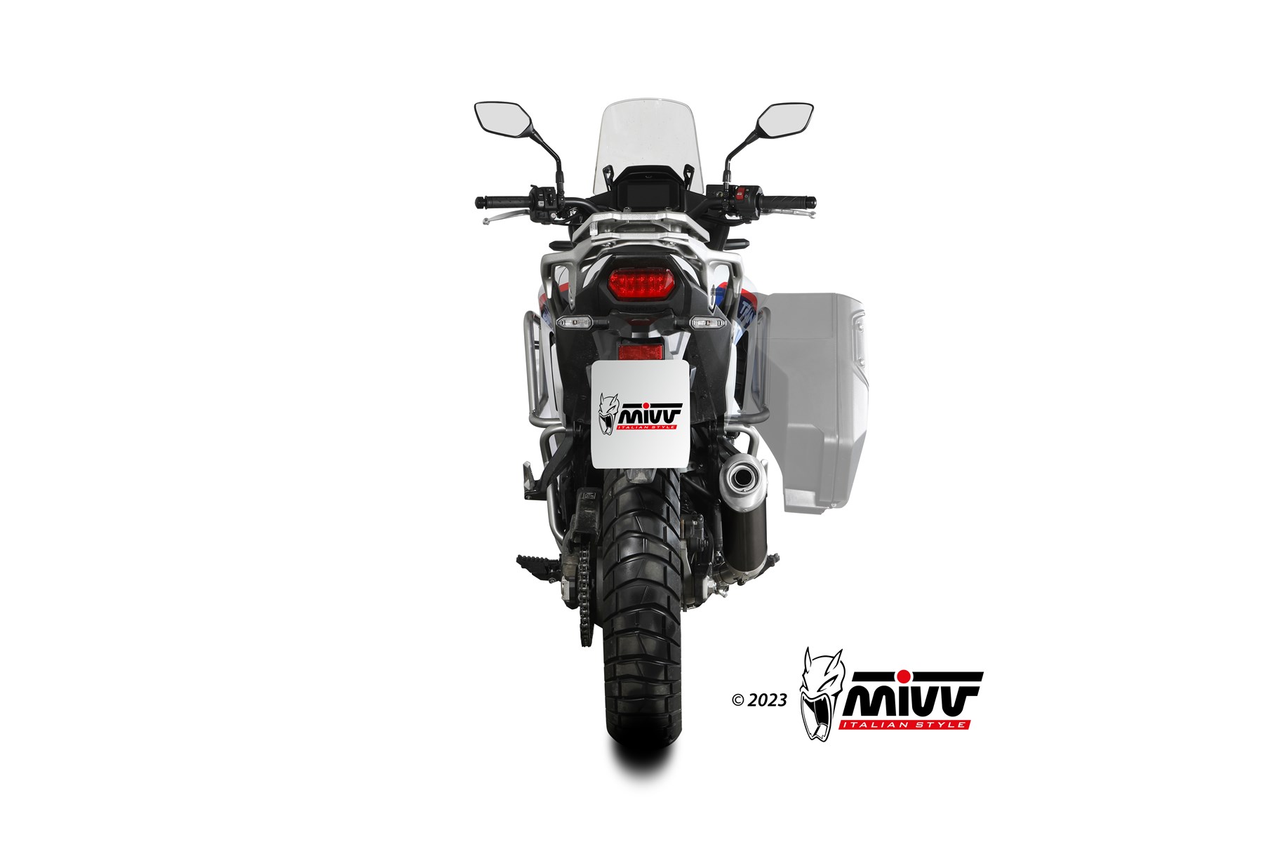 MIVV Oval Slip On uitlaat Honda XL750 Transalp (2023-) BI-1124708001 4