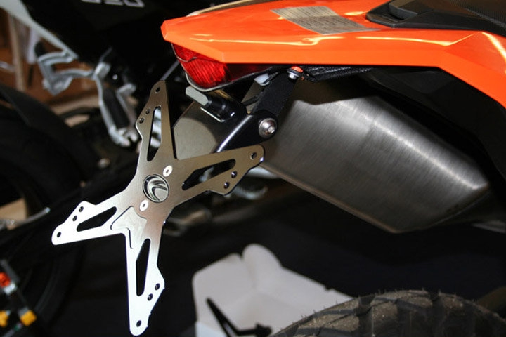 Evotech kentekenplaathouder KTM 690 Enduro R / 690 SMC R 2012-2018