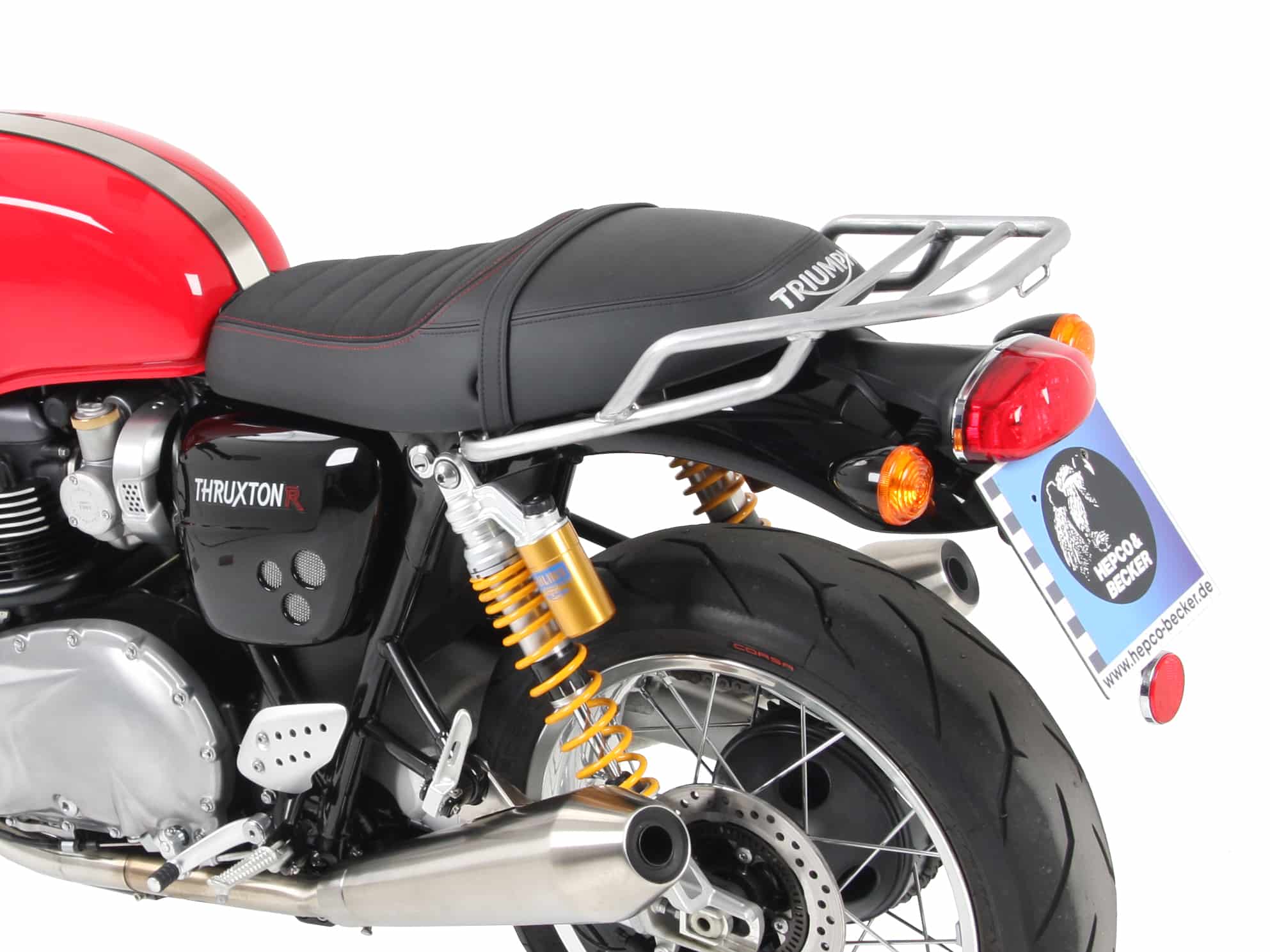 Hepco en Becker bagage drager Triumph Thruxton 1200 / R vanaf 2016 Tuberack