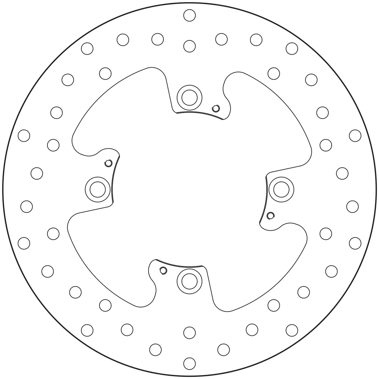 Brembo remschijf