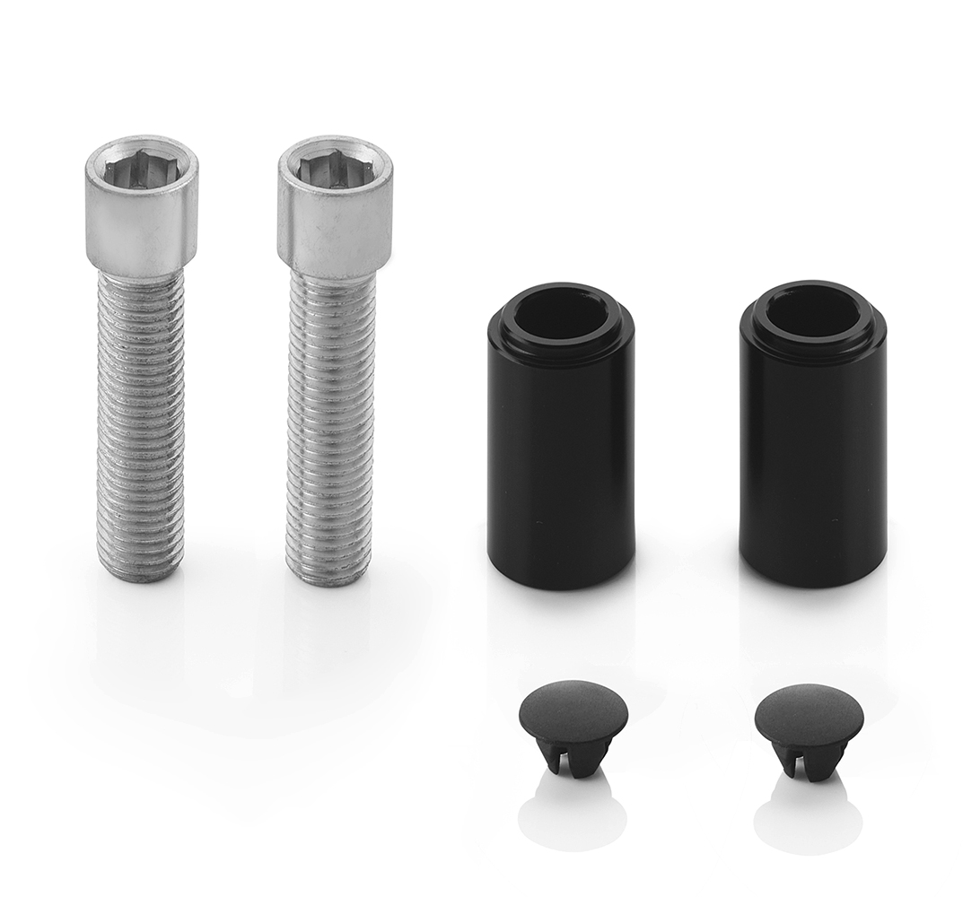 Rizoma spiegeladapter voor Stealth Naked spiegel