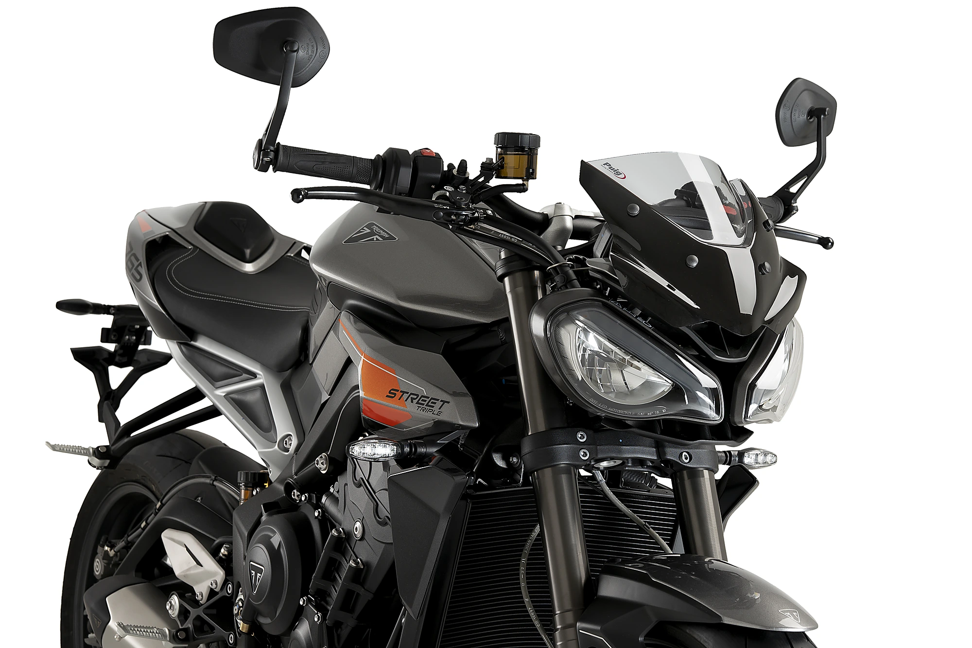 Puig New Generation Sport windscherm Triumph Street Triple R / RS (2023-) PU22234H