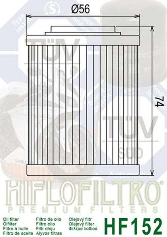 Hiflo HF152 oliefilter BI-1000481 1