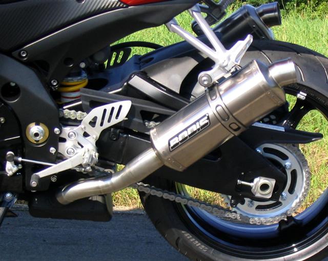 Bodis uitlaat Suzuki GSX-R1000 2007-2008 Titanium