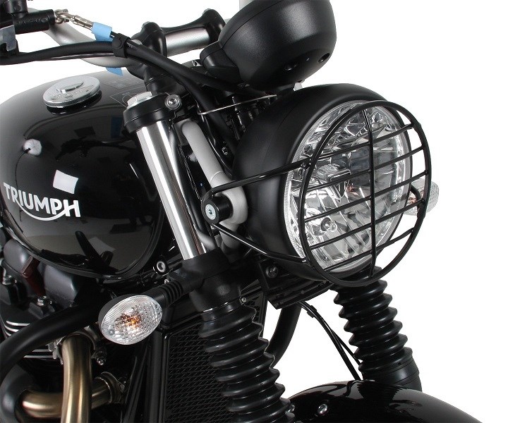 Hepco en Becker koplamp bescherming Triumph Street Scrambler 900 vanaf 2017