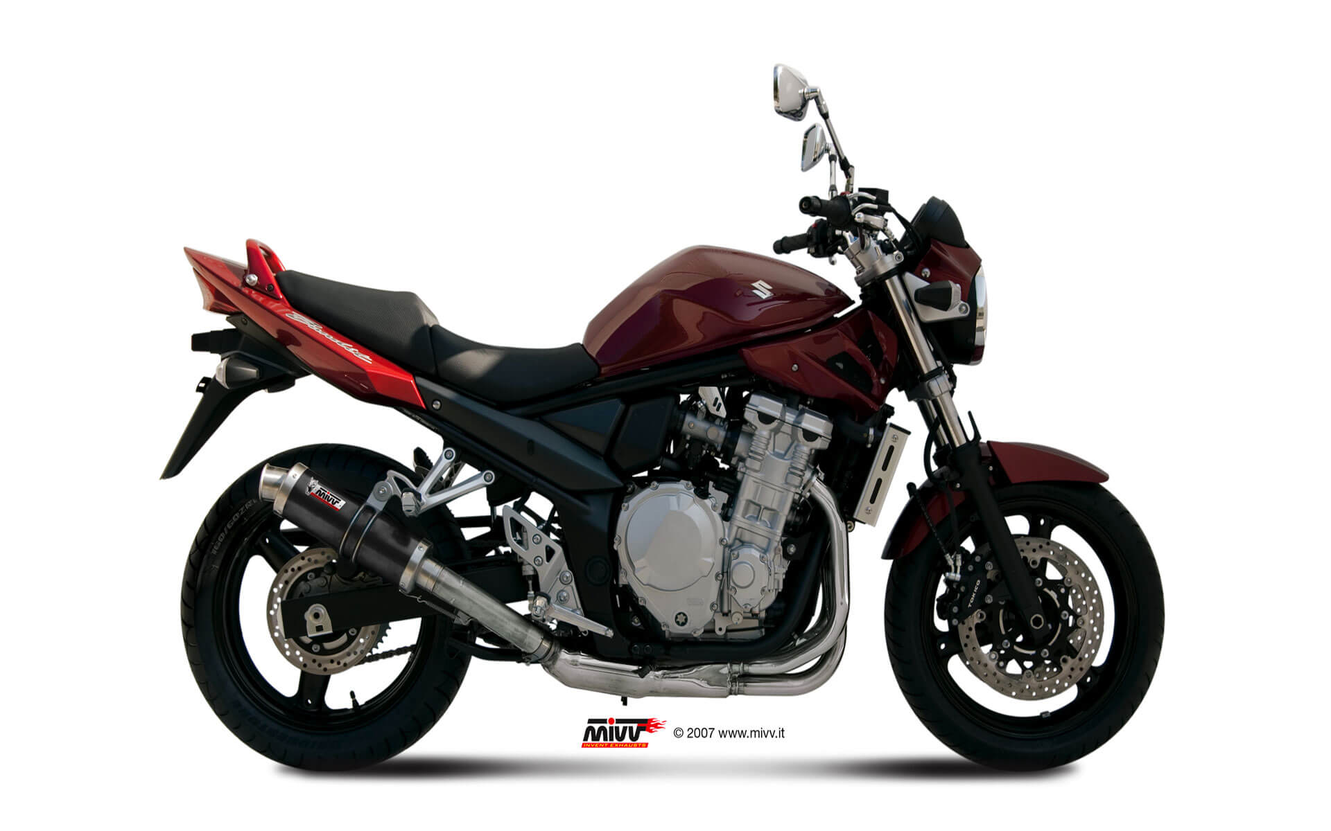 MIVV GP Slip On uitlaat Suzuki GSX650F (2008-2016) BI-1088663002 1