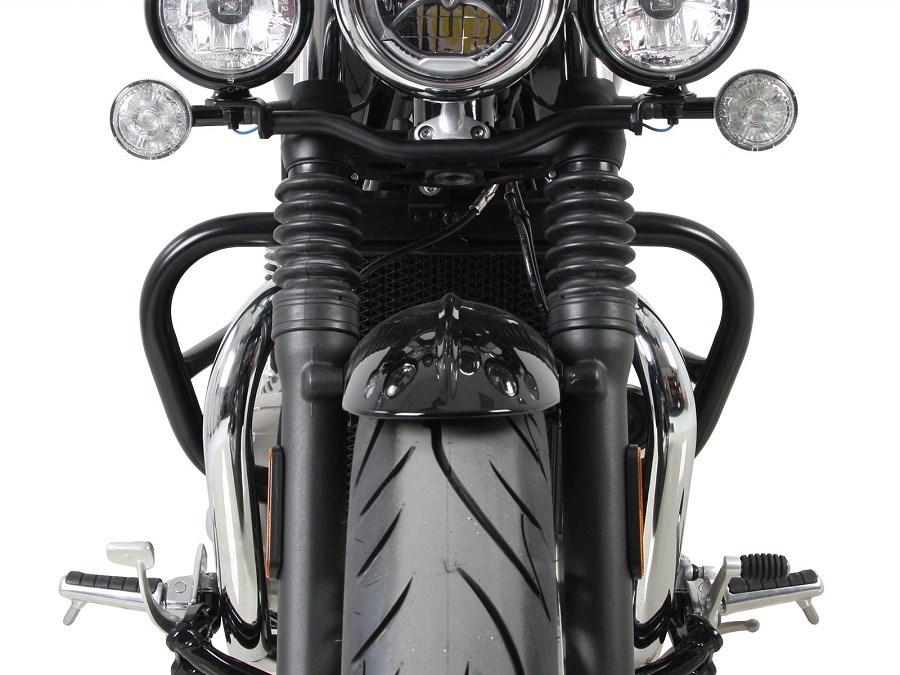 Hepco en Becker extra set koplampen Triumph Bonneville Speedmaster 1200