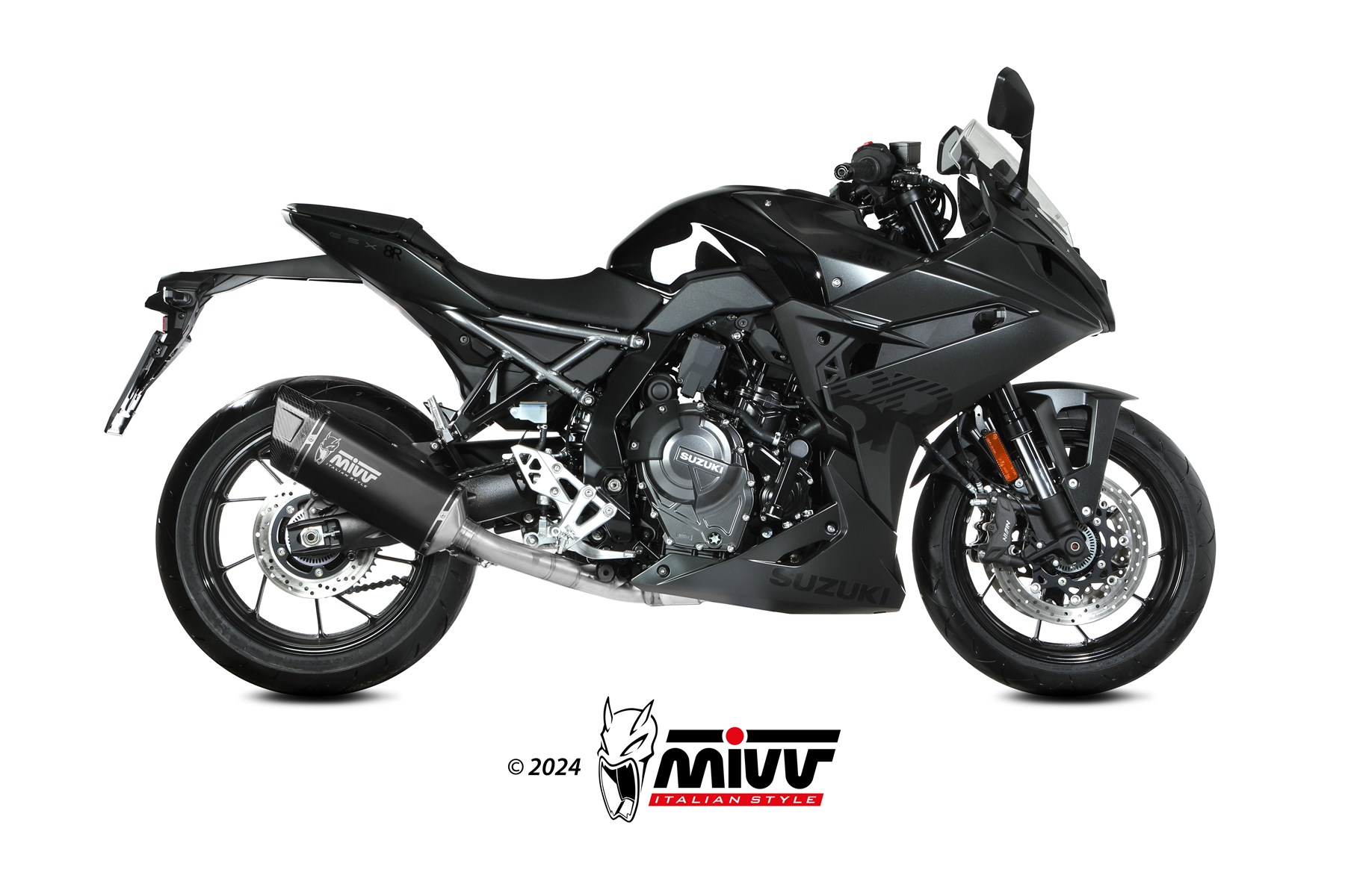 MIVV SR-1 compleet uitlaatsysteem Suzuki GSX-8R / 8S (2023-2024) BI-1124554 1