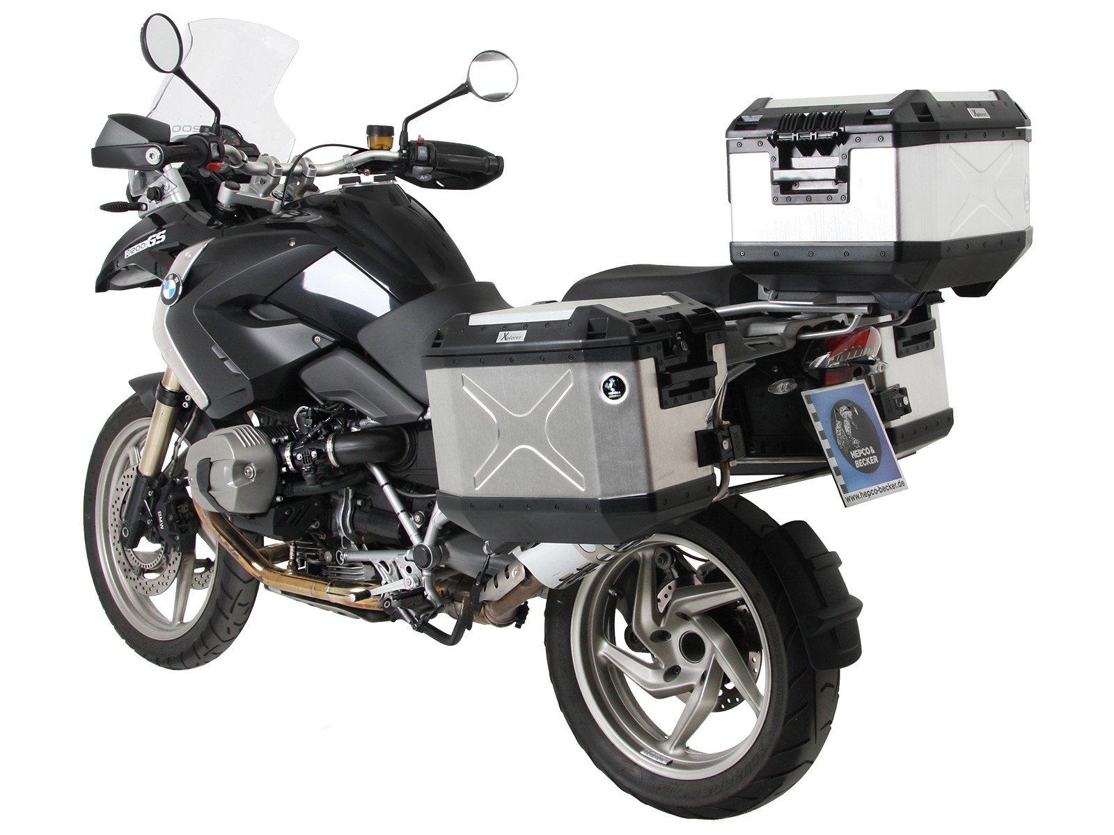 Hepco en Becker zijkoffers BMW R1200GS 2004-2012 Cutout