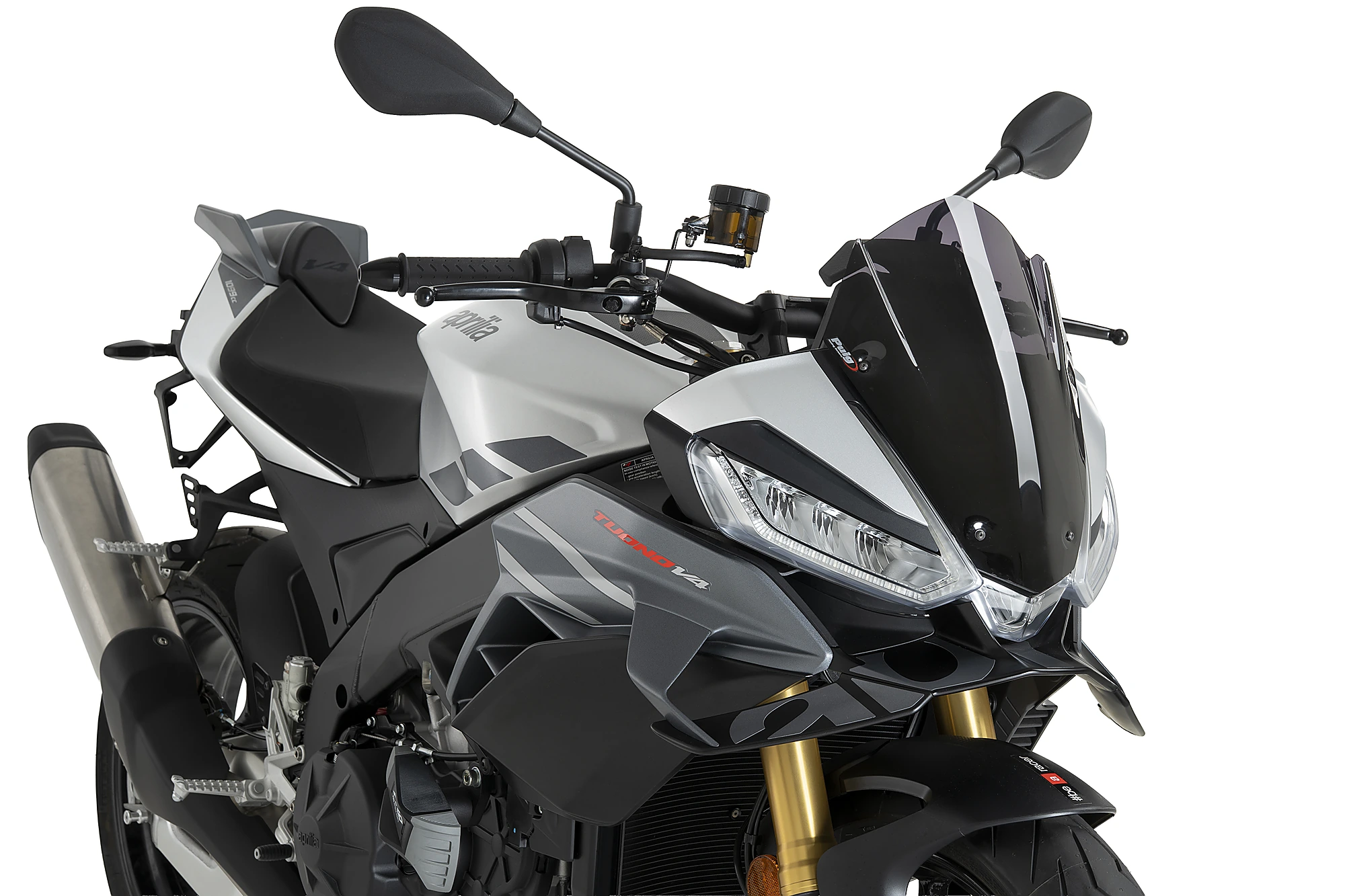 Puig Sport windscherm Aprilia Tuono V4 1100 / Factory (2025-) PU22897F