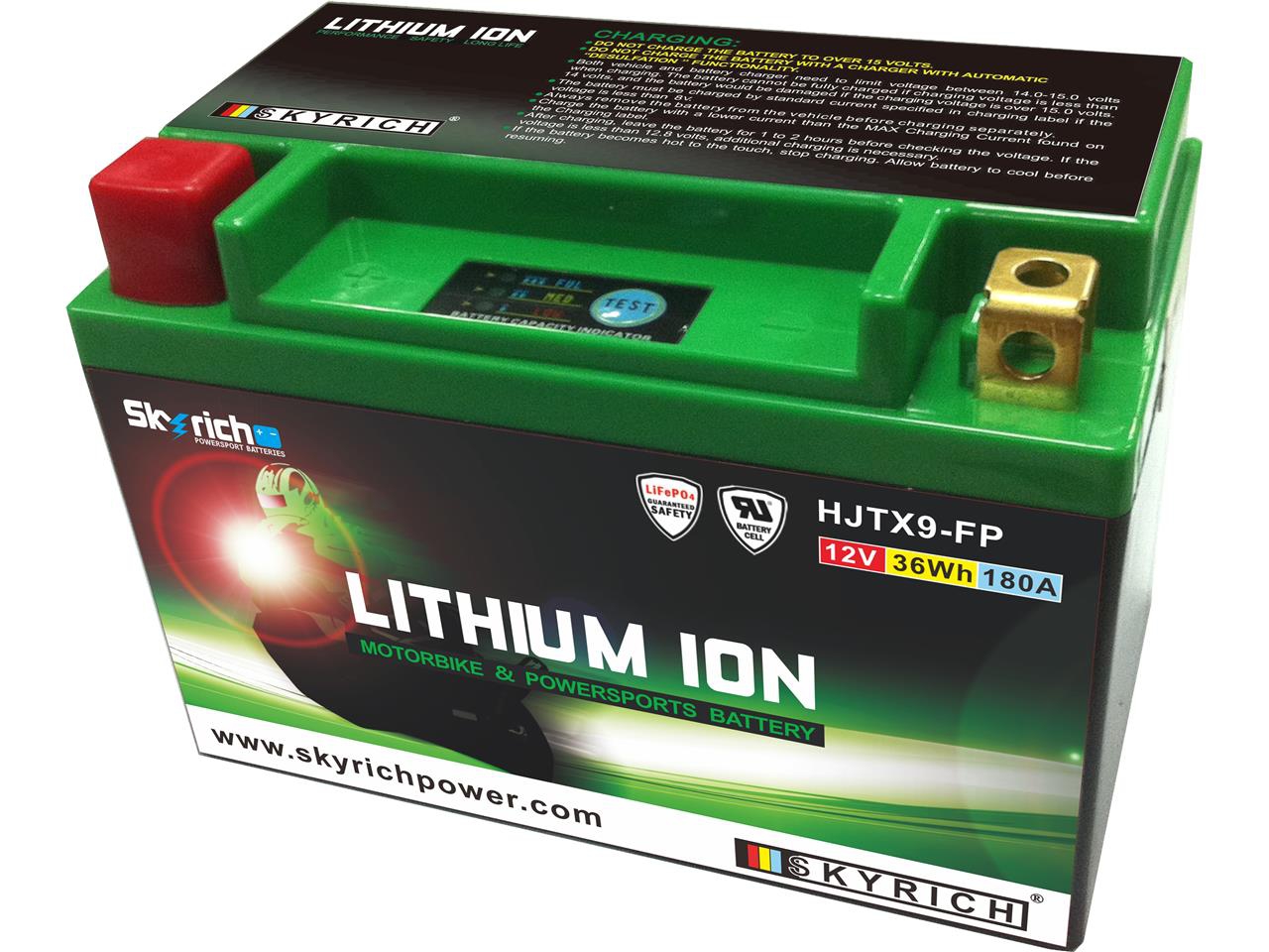 Skyrich Lithium Ion accu LTX9