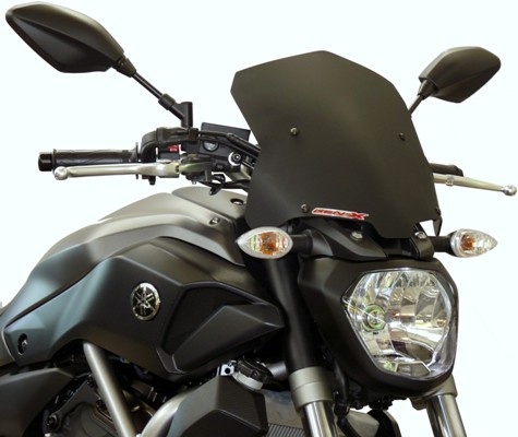 Fabbri windscherm Yamaha MT07 2014-2017 dark smoke Touring