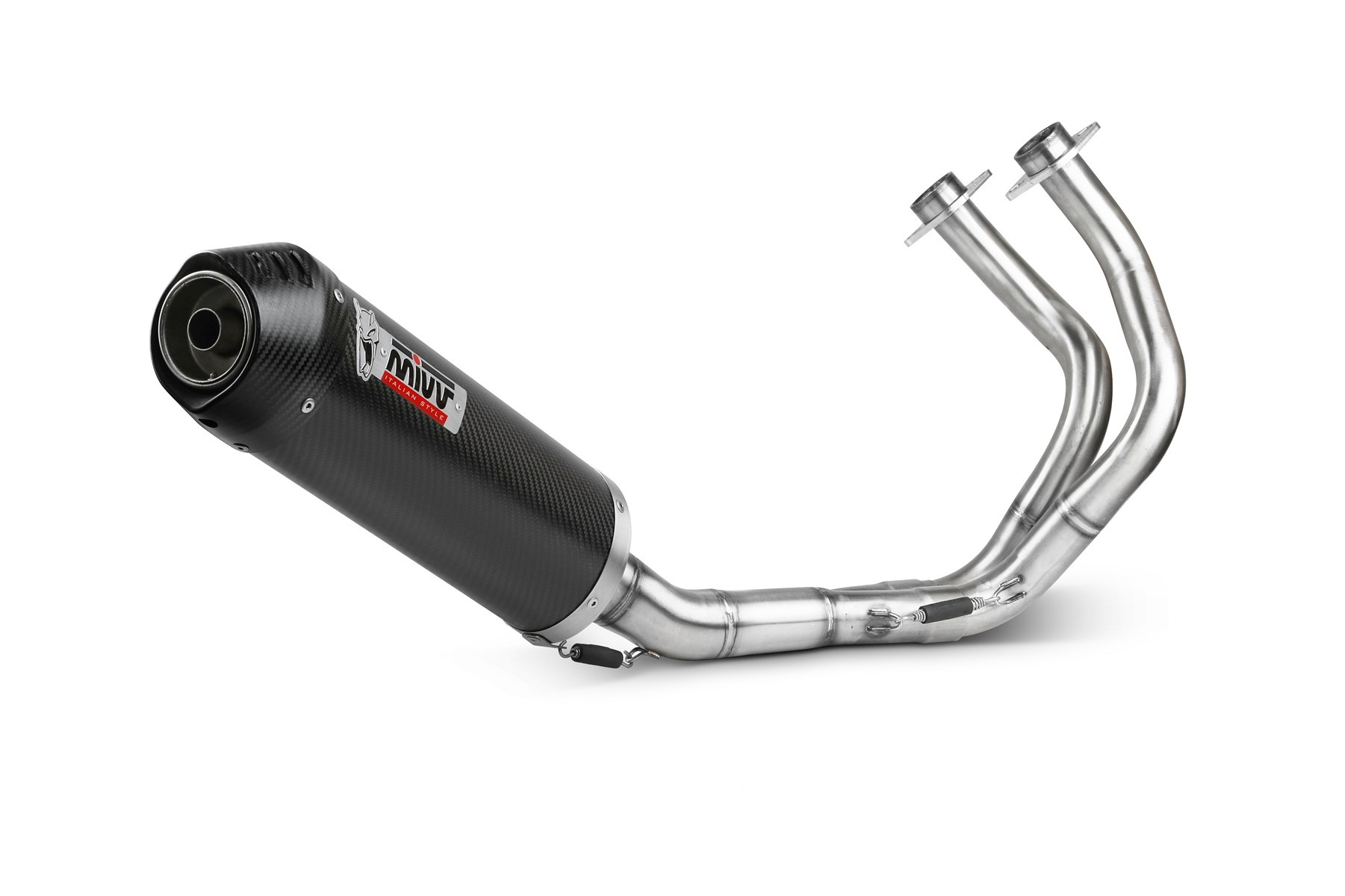MIVV Oval compleet uitlaatsysteem Kawasaki Z650 / Ninja 650 (2017-2023) BI-1088420001