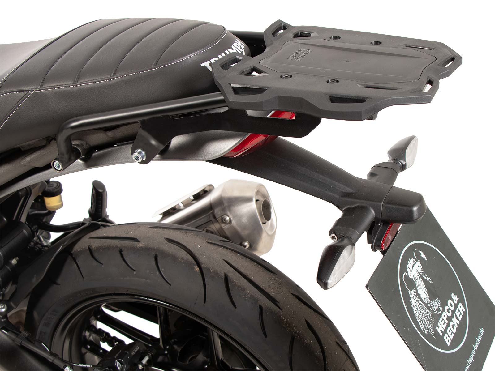 Hepco en Becker Smartrack bagage drager Triumph Scrambler 400 XC (2026-)