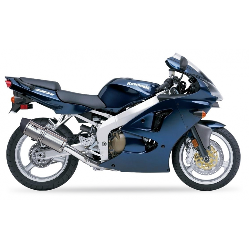 Ixil Hexoval Xtrem Evolution uitlaat Kawasaki ZX-6R (1998-2002) BI-1111295 2