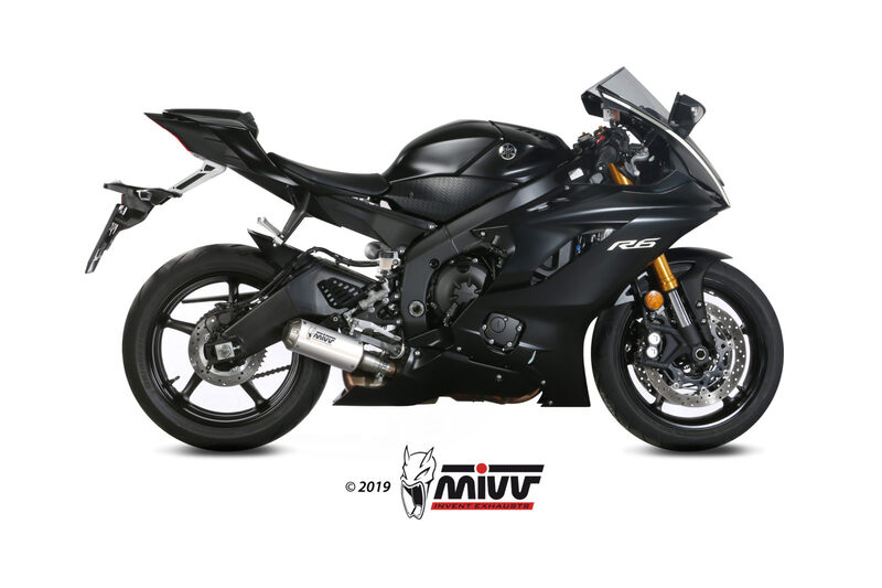 MIVV MK3 Slip On uitlaat Yamaha YZF-R6 (2017-2021) BI-1101547 1
