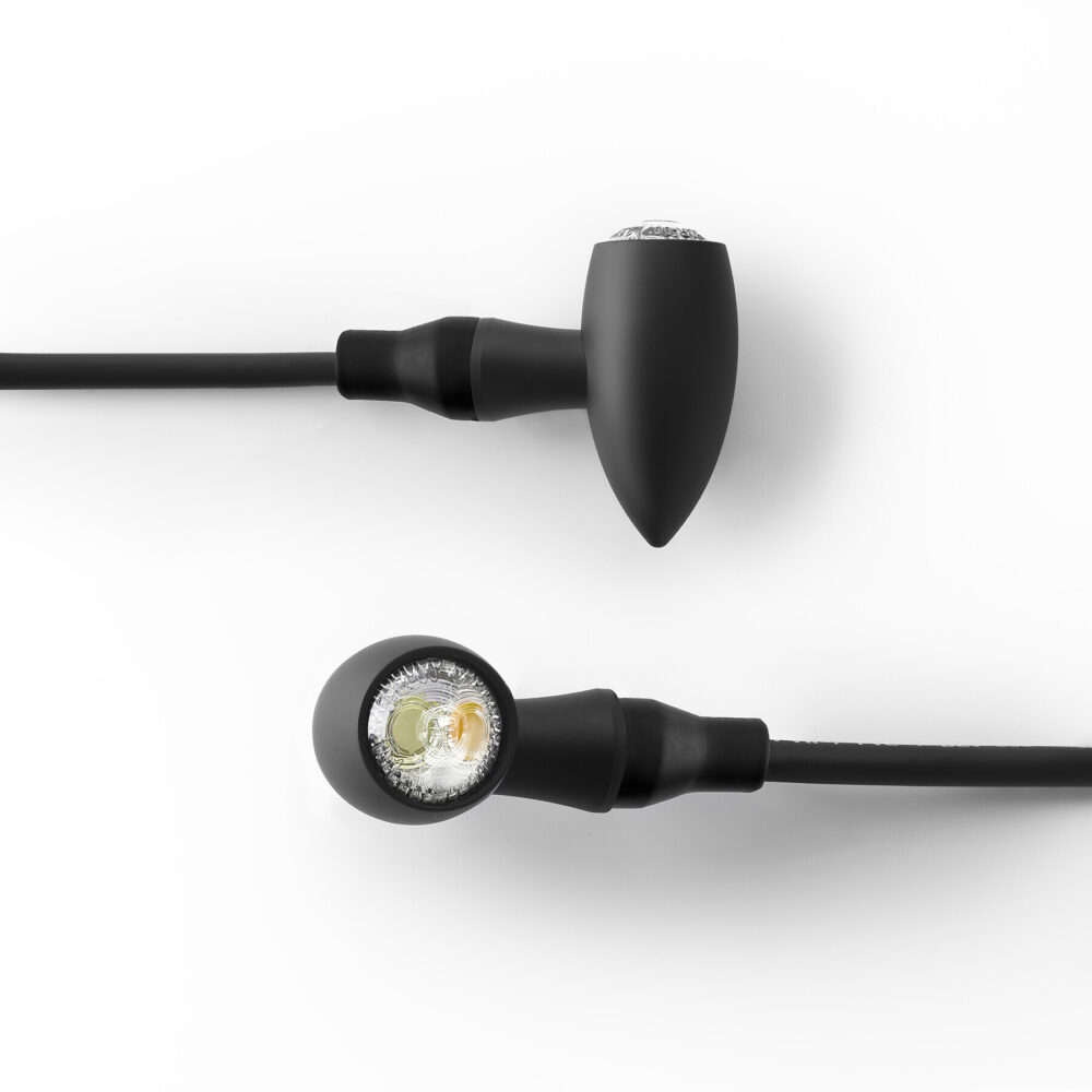 Rizoma knipperlicht  Club S zwart Rizoma knipperlicht  Club S zwart