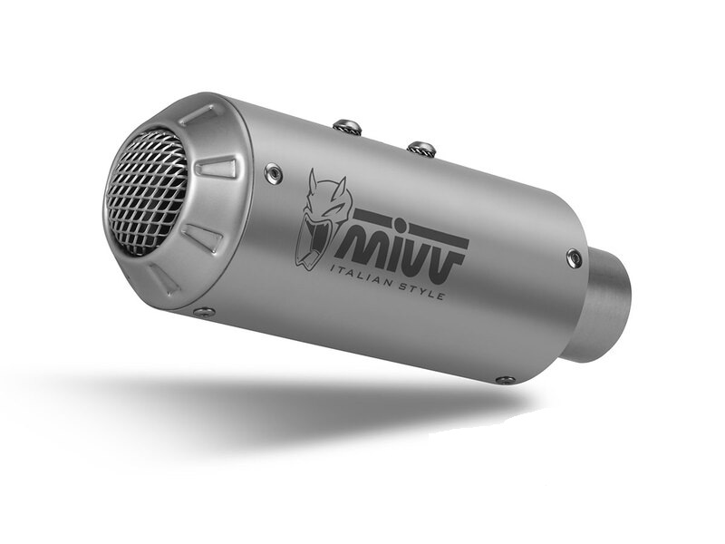 MIVV MK3 Slip On uitlaat Yamaha YZF-R6 (2017-2021) BI-1101547