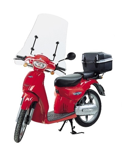 Fabbri windscherm Aprilia Scarabeo 50 / 100 1997-2014 Top Alto