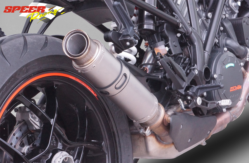 Bodis uitlaat KTM 1290 Superduke R/GT 2016-2019 titanium GP1-RSN