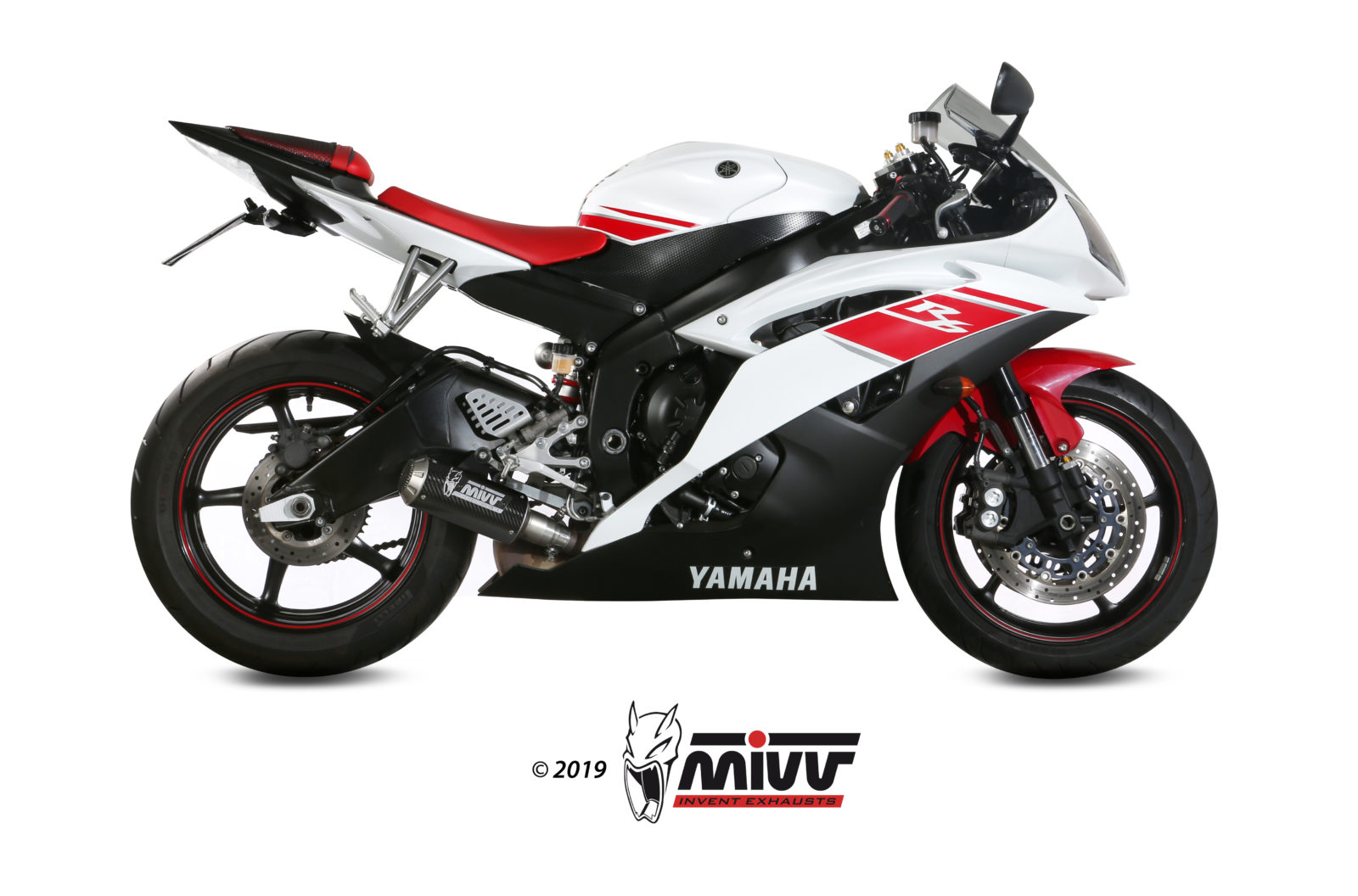 MIVV MK3 Slip On uitlaat Yamaha YZF-R6 (2006-2016) BI-1116606 1