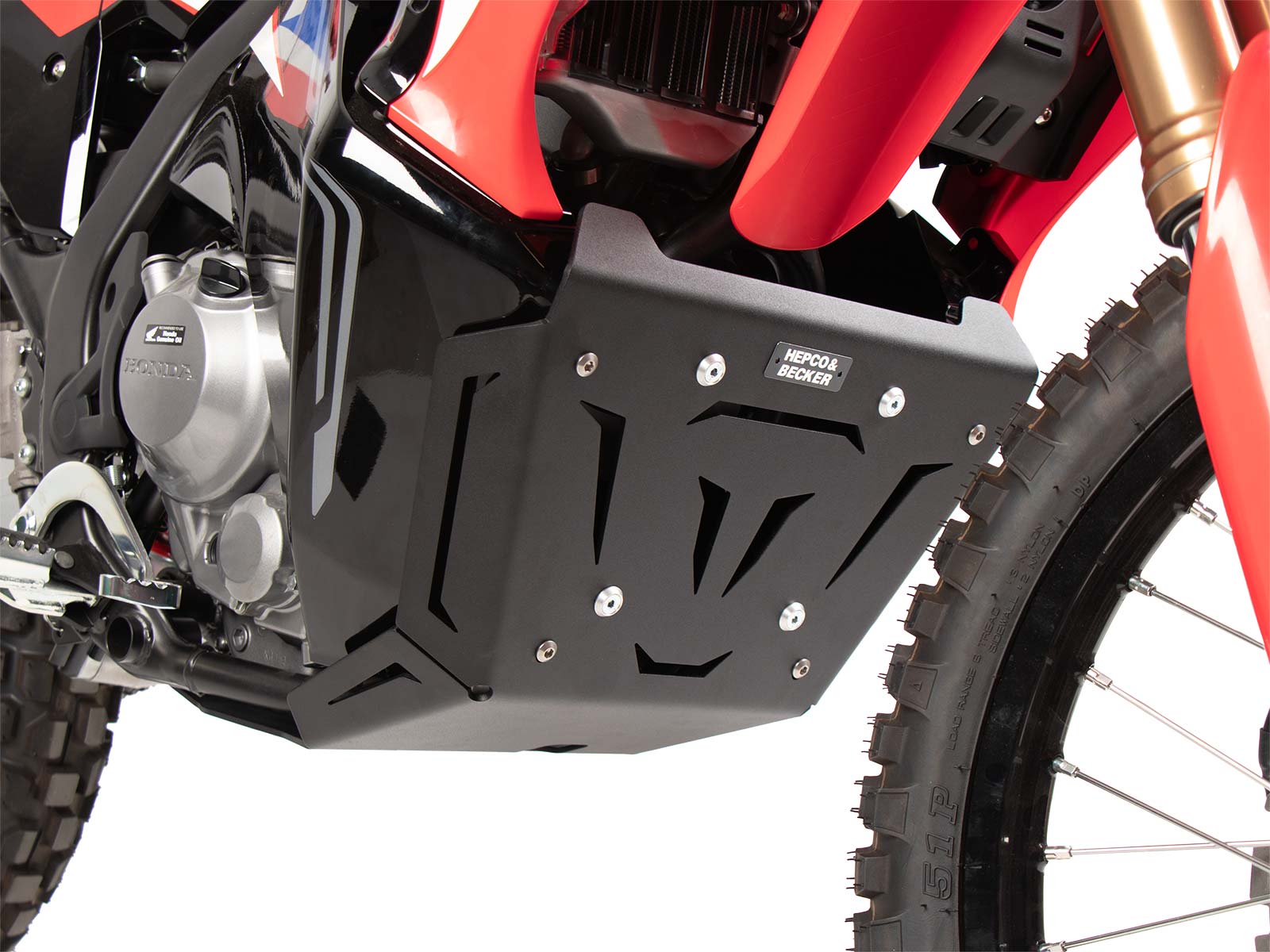Hepco en Becker motorblok bescherming Honda CRF300 Rally (2021-) HE81095350001