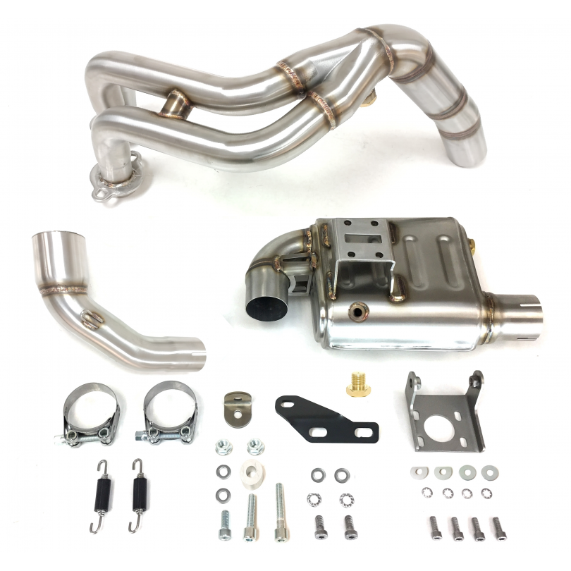 Ixil Sport Xtrem RC3B compleet uitlaatsysteem Yamaha MT07 (2021-) BI-1140279 1