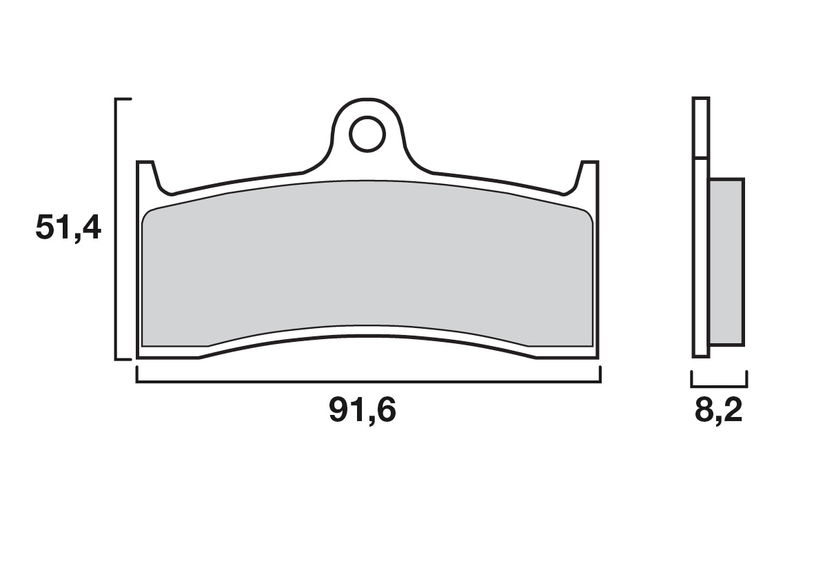 Brembo remblokken