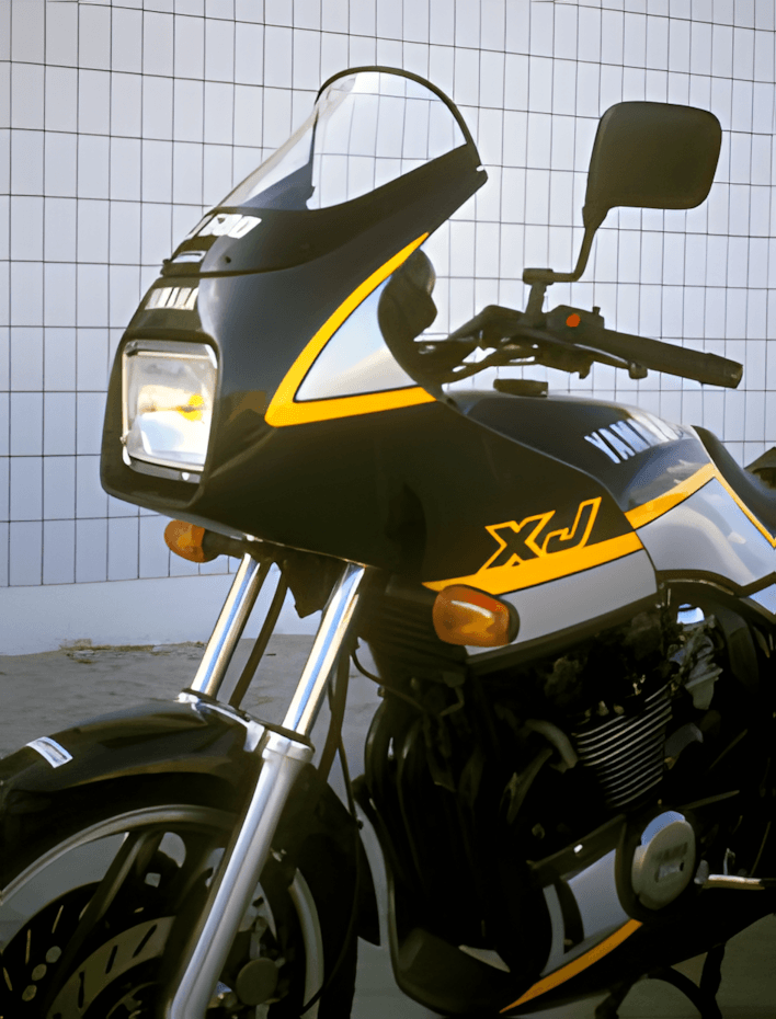 Ermax verhoogd windscherm Yamaha XJ750 (1983-1986) E010201002