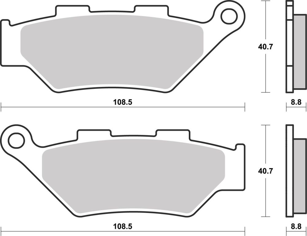 Brembo remblokken