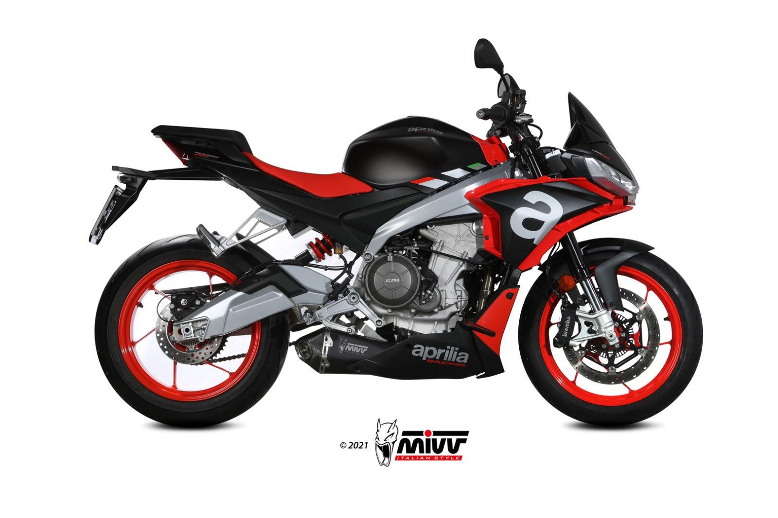 MIVV Delta Race compleet uitlaatsysteem Aprilia Tuono / RS 660 (2020-2024) BI-1106737002 2