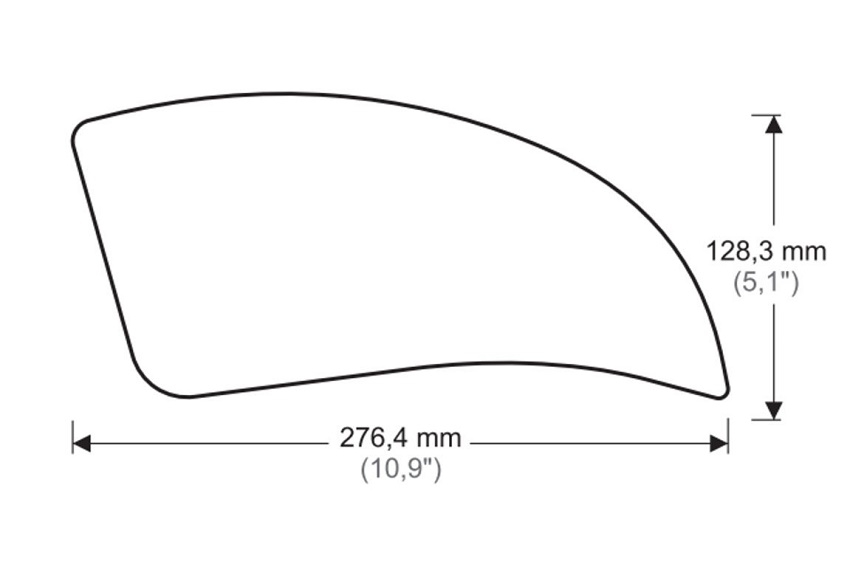 Puig tank Grip Pads Kawasaki Z1000SX vanaf 2011 / Z1000 2018-2020