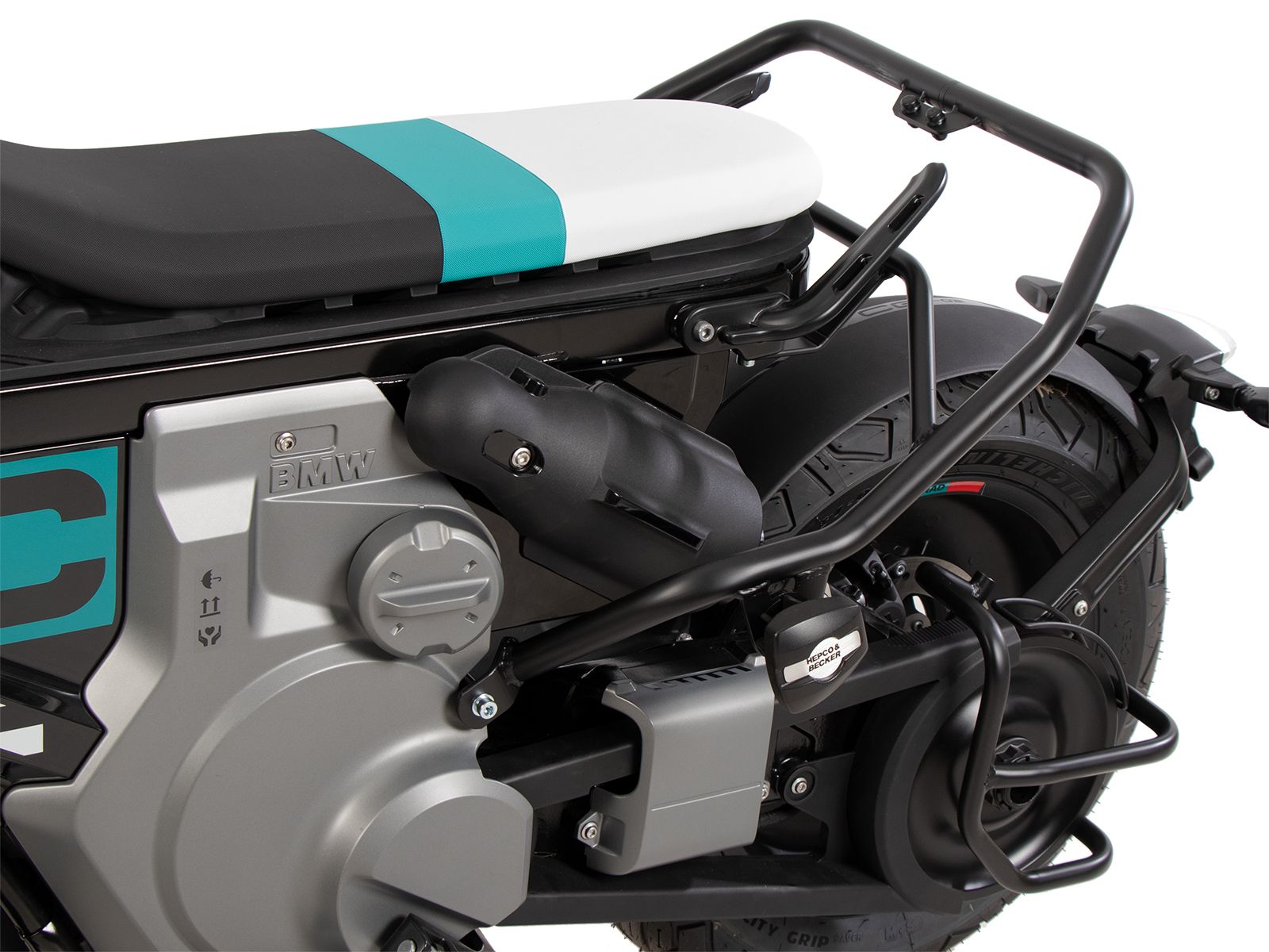 Hepco en Becker valbeugel achterzijde BMW CE 02 (2023-) HE50465440001 5