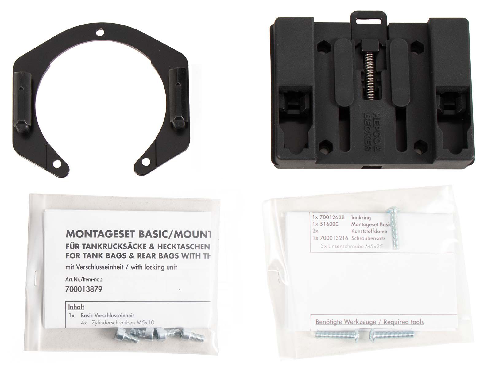 Hepco en Becker bevestiging Tanktas Kawasaki Vulcan S (2015-) HE51625240001