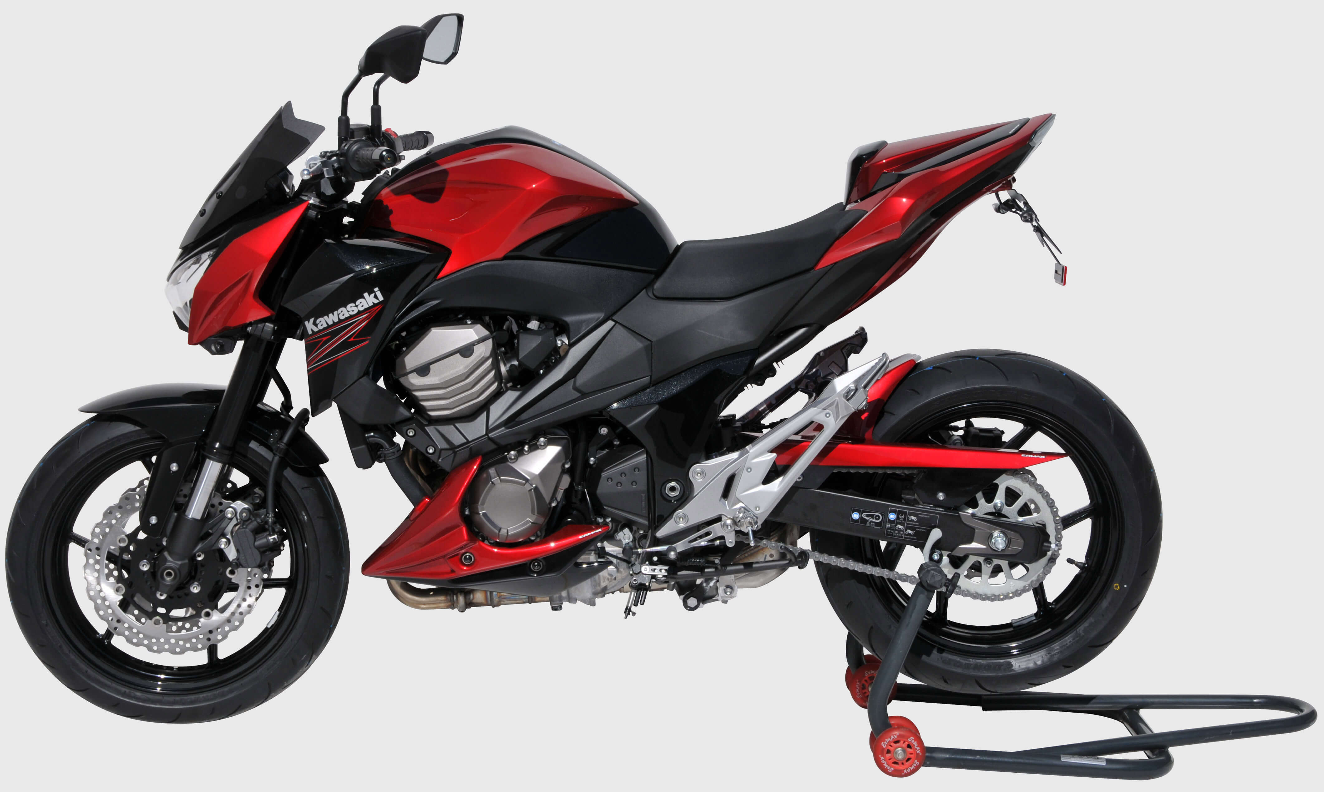 Ermax duo zit cover Kawasaki Z800E 2013-2016 Ongespoten E850300084- 2