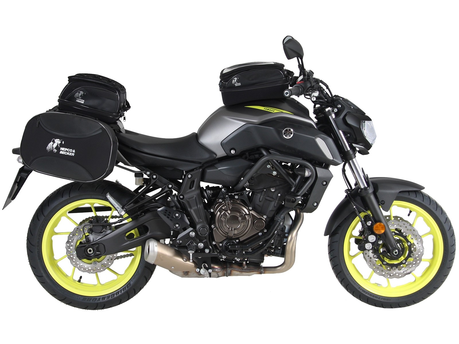 Hepco en Becker bevestiging Tanktas Yamaha MT 07 vanaf 2021