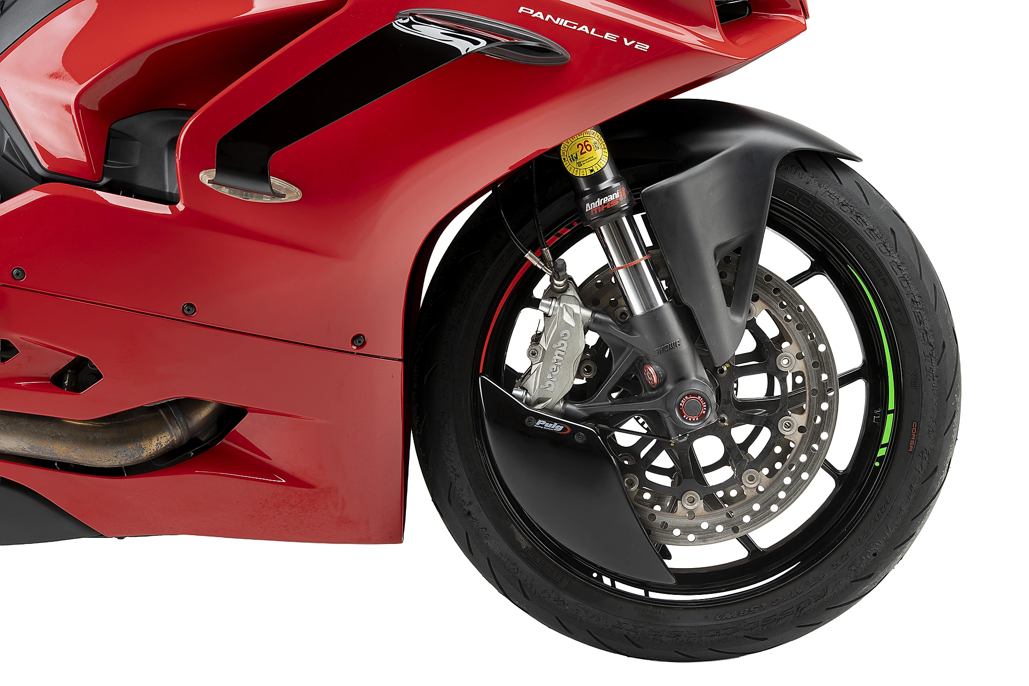 Puig Aero wheel deflector Ducati Panigale V2 / V4 / S (2020-2024) PU22665N
