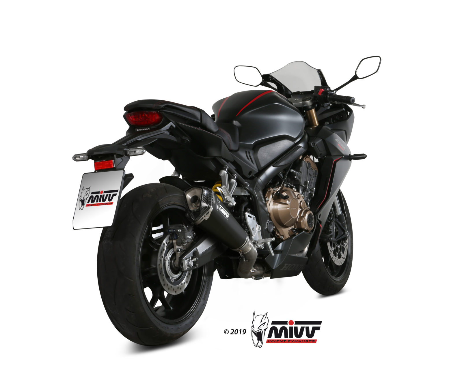 MIVV Delta Race compleet uitlaatysteem Honda CBR650R / CB650R (2019-2023) BI-1088212002 4