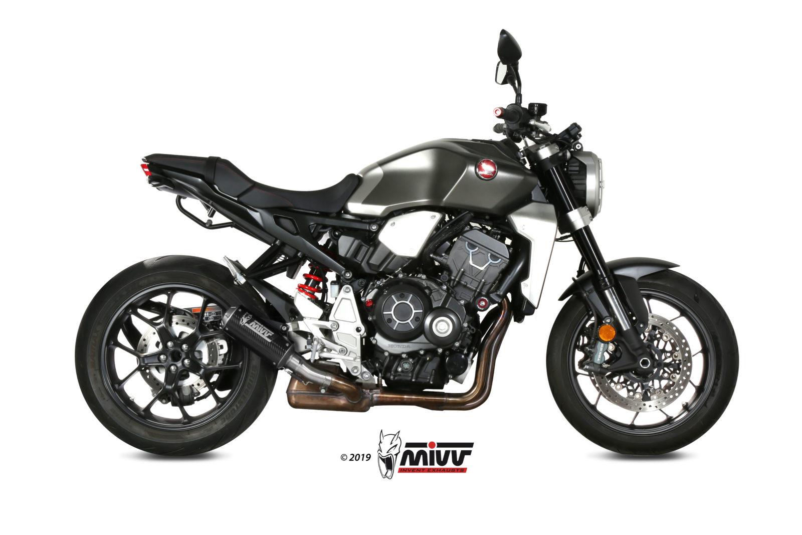 MIVV MK3 Slip On uitlaat Honda CB1000R (2018-2025) BI-1101666 1