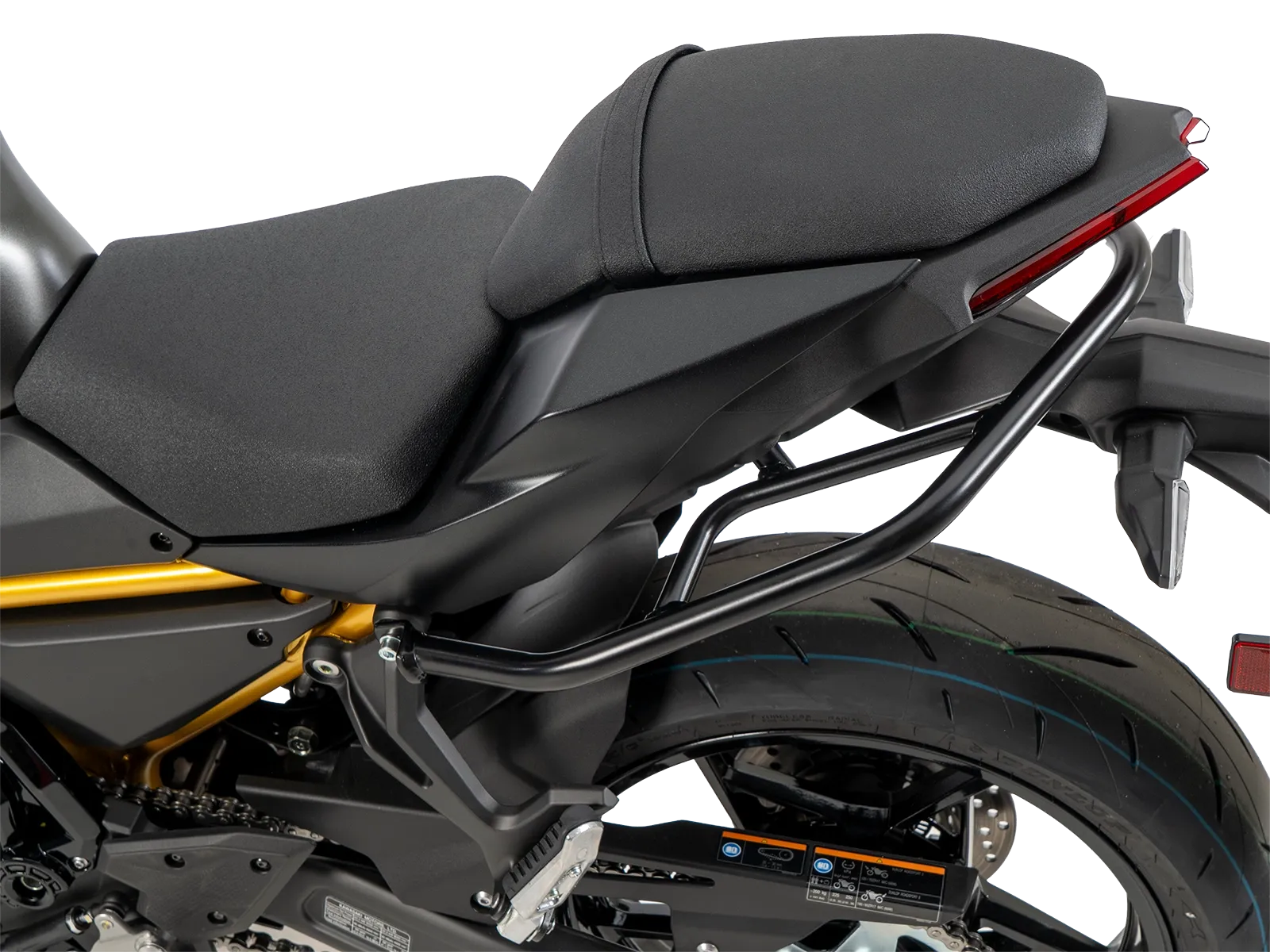 Hepco en Becker valbeugel achterzijde Kawasaki Z650 S (2026-) HE50425620001