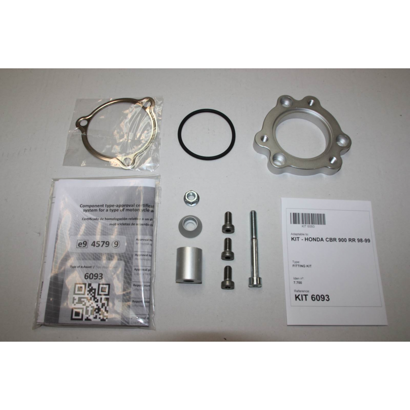 Ixil Hexoval Xtrem Evolution uitlaat Honda CBR900RR (1998-1999) BI-1111290 1