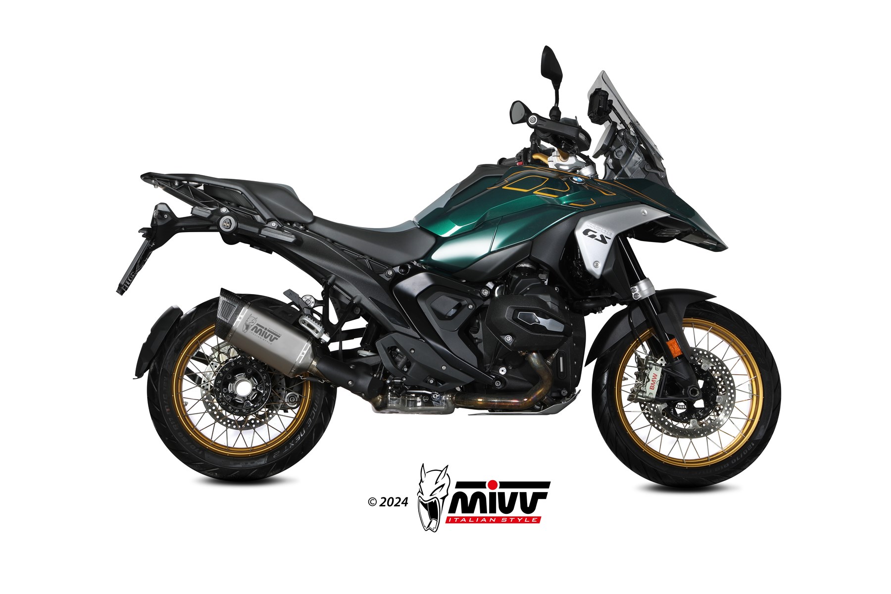 MIVV SR-1 Slip On uitlaat BMW R1300GS / Adventure (2023-) BI-1126655001 1